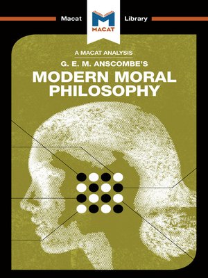 cover image of A Macat Analysis of Modern Moral Philosophy